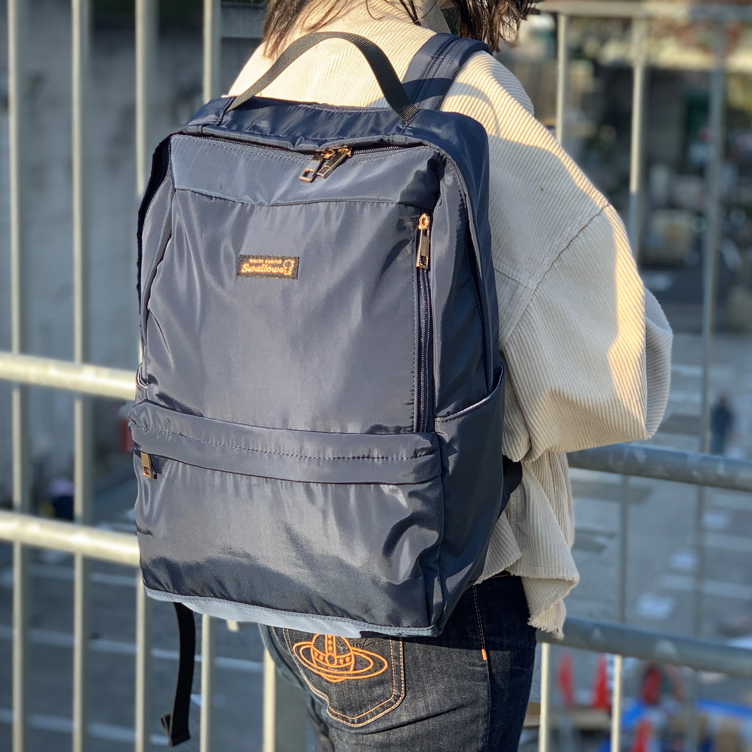 Newサテンリュックサック 東京ヤクルトスワローズ オフィシャルネットショップ