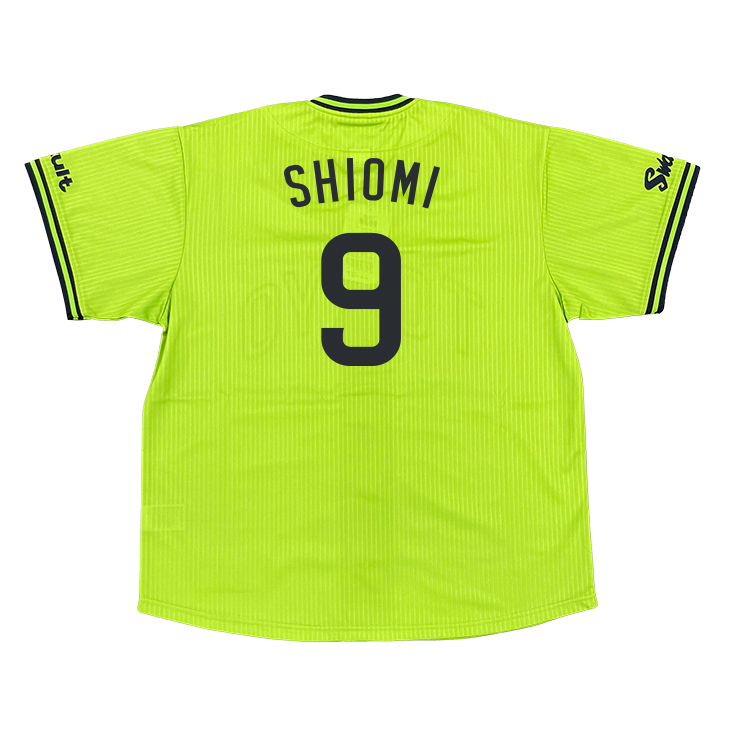 【美品】塩見泰隆　東京ヤクルトスワローズ　公式レプリカユニフォーム　Mサイズ ヤクルトスワローズ 塩見泰隆 レプリカユニフォーム 美品 東京ヤクルト