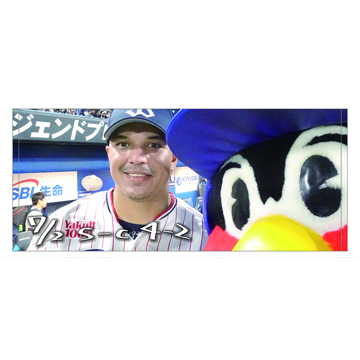 【希少！】東京ヤクルトスワローズ 2023年 つば九郎 フュギュア つば九郎】2023 EPOCH 東京ヤクルトスワローズ 15枚限定 直筆フリップ