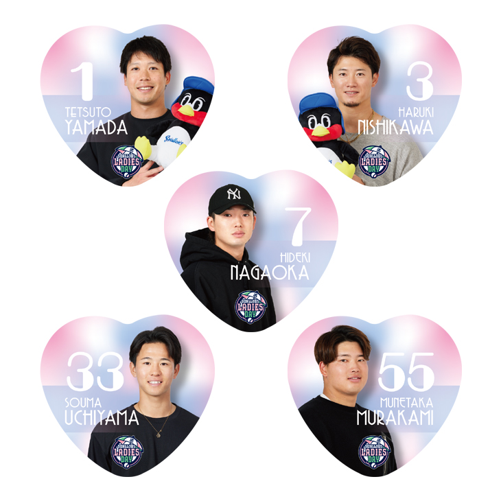 【2025年BF】LADIES DAYハート型缶バッジ