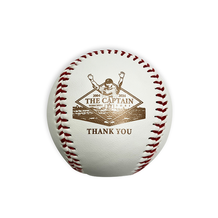 ボール 第1弾】青木宣親引退記念ロゴボール（ケース付き）【2025年1