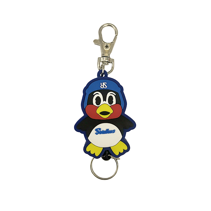 2025年6月つばの日】ラバーリールキーホルダー（2色）※再販売