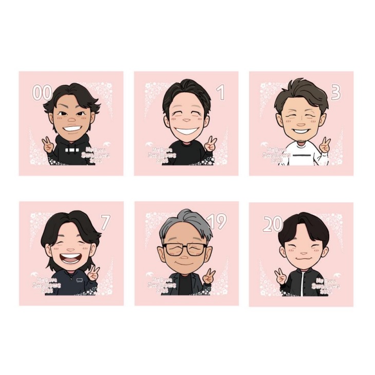 東京ヤクルトスワローズ - 【東京ヤクルトスワローズ】CREWオリジナル選手イラストタオルなど計18点セット 東京ヤクルトスワローズ】CREWオリジナル選手イラストタオルなど