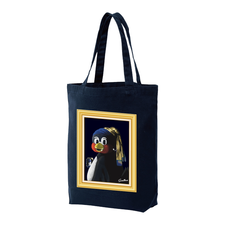 牛革製トートバッグ 東京ヤクルトスワローズ つば九郎型押し合皮トート | 東京ヤクルトスワローズ