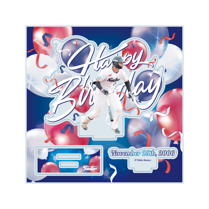 【2025年BD】11月バースデーアクリルスタンド（モイセエフ）【1月中旬出荷開始予定】