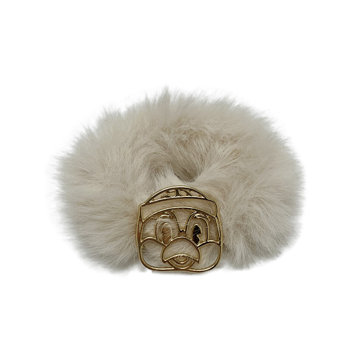 つば九郎チャーム付きファーシュシュ | 東京ヤクルトスワローズ