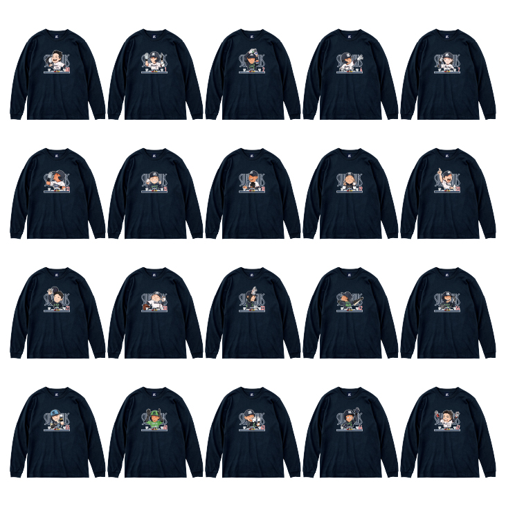 イラストロングTシャツ（by hico）【2026年1月下旬出荷開始予定