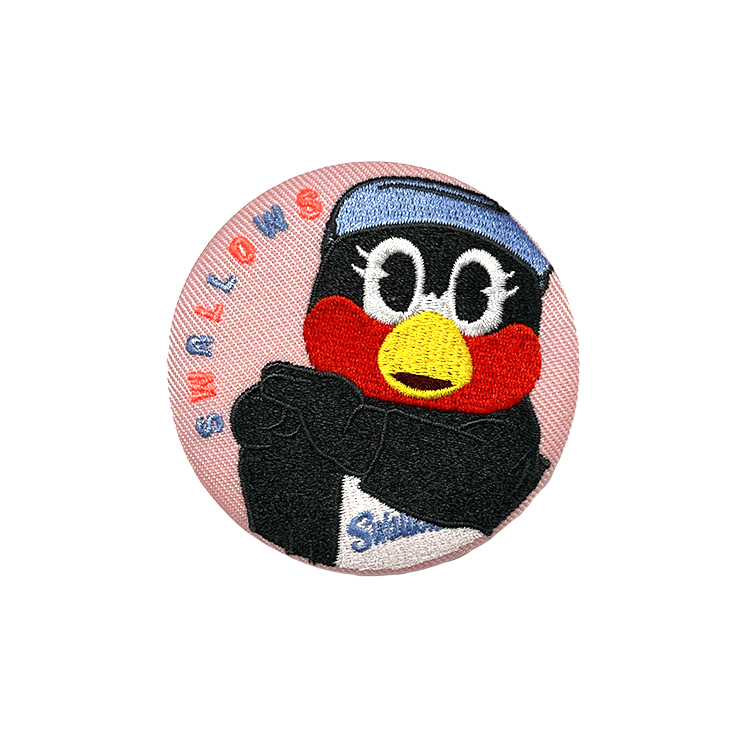 つば九郎&つばみ刺繍缶バッジ（シークレット/全10種）