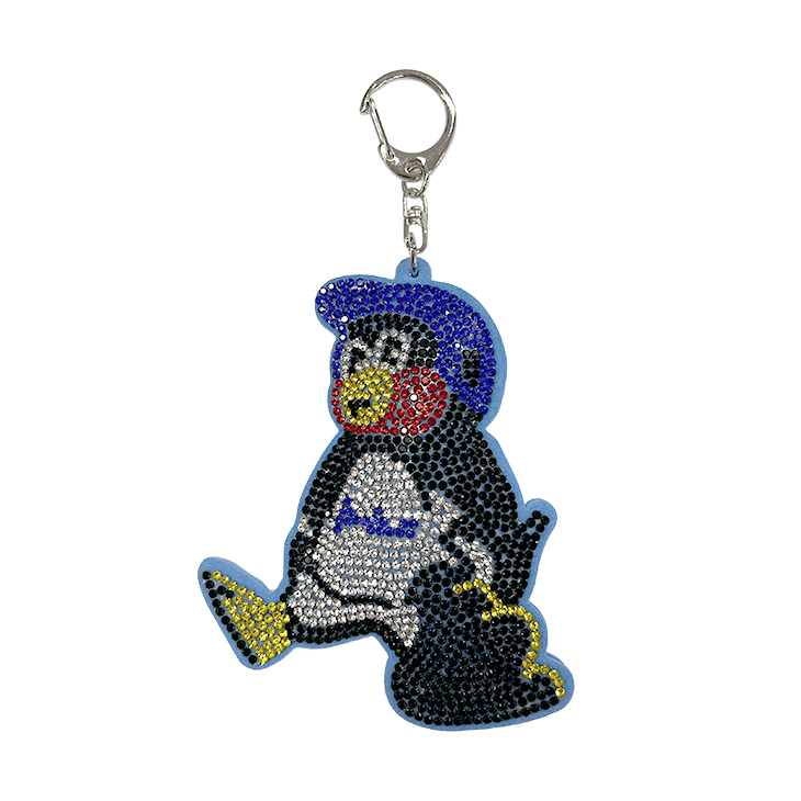 ラインストーンキーホルダー