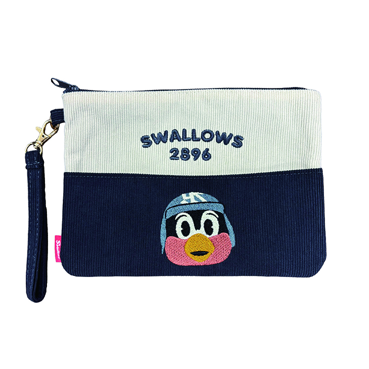 コーデュロイスクエアポーチ（2色）