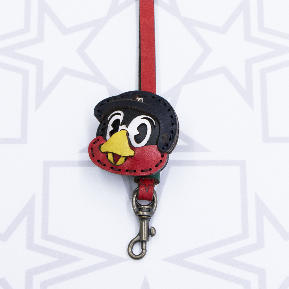 OJAGA DESIGNコラボ つば九郎ネックストラップ