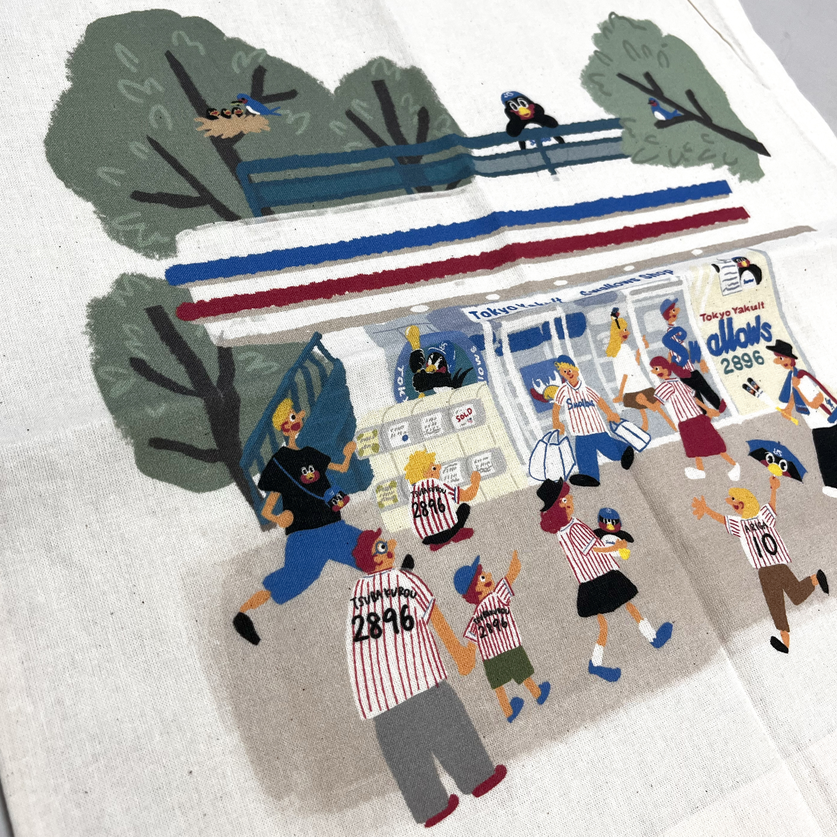 ありが10！つば九郎店！トートバッグ【2026年1月下旬出荷開始予定