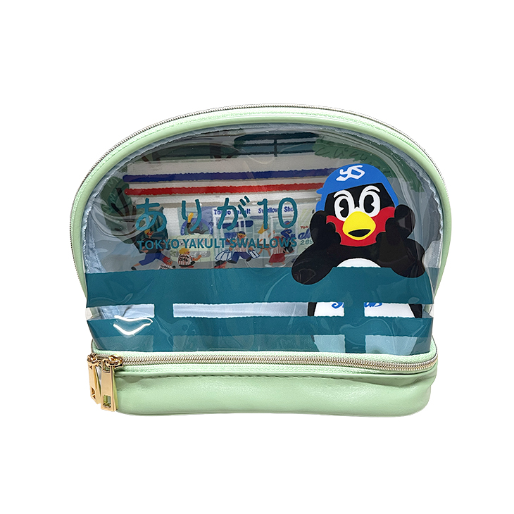 ありが10！つば九郎店！PVCポーチ