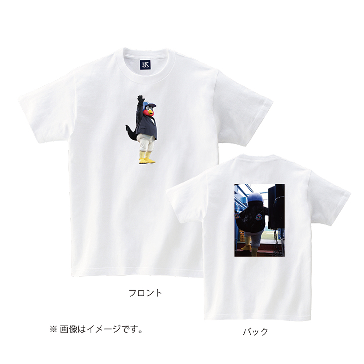 【つばの日商品・再販売】つば九郎2,000試合応燕ありがとうTシャツ（ブレザー）