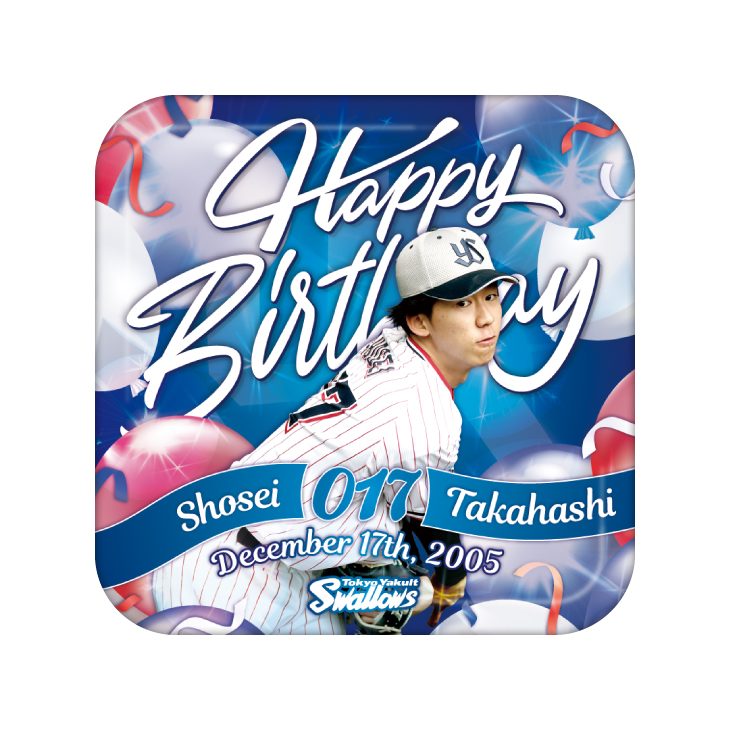 【2025年BD】12月バースデースクエア缶バッジ（翔聖）【2月中旬出荷開始予定】