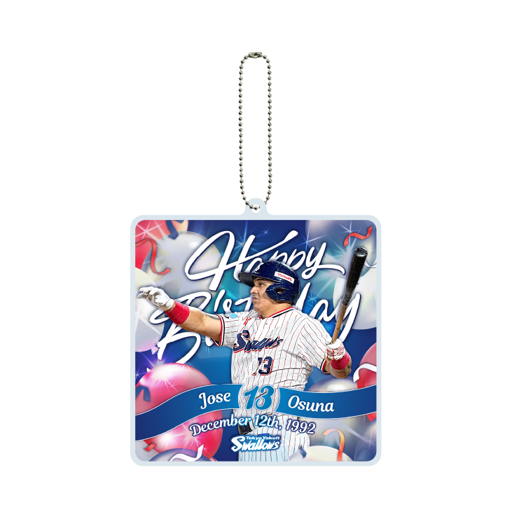 【2025年BD】12月バースデーアクリルキーホルダー（オスナ）【2月中旬出荷開始予定】