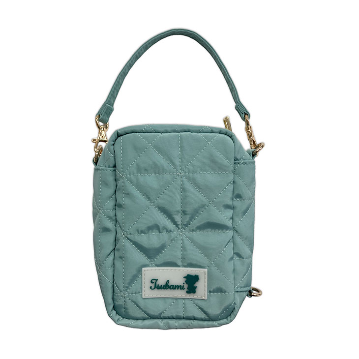 つばみキルティング2WAYぬいぐるみポーチ